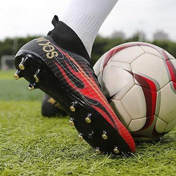 Men Football Boots Quality C.Ronaldo Soccer Shoes Kids